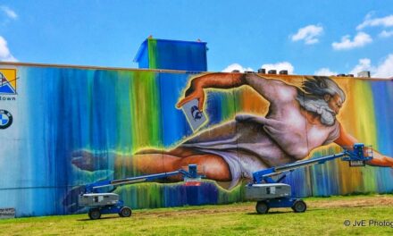 Houston photo: Let’s Preserve Creation – Largest mural in Houston’s history
