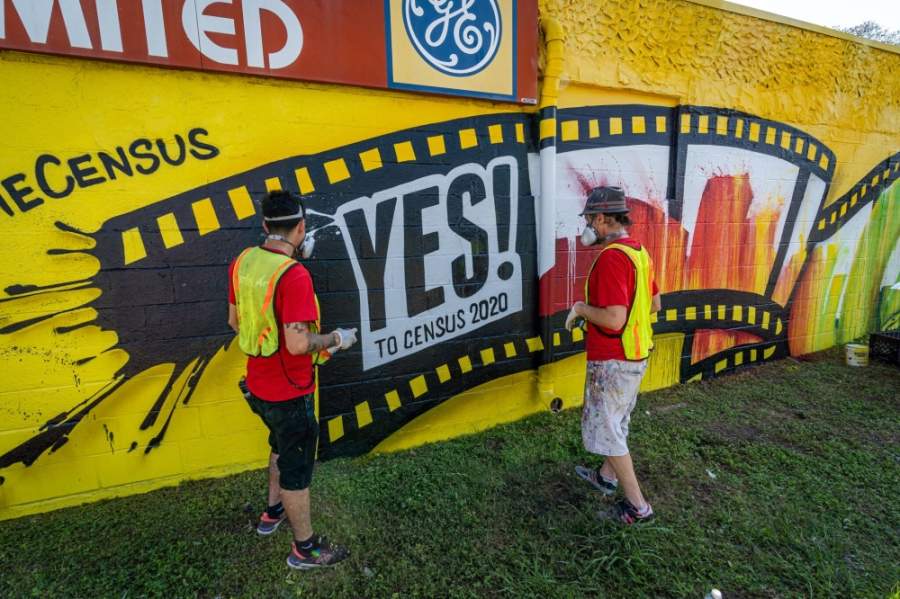 Art Valet: Murals inspired by census pop up in Houston neighborhoods