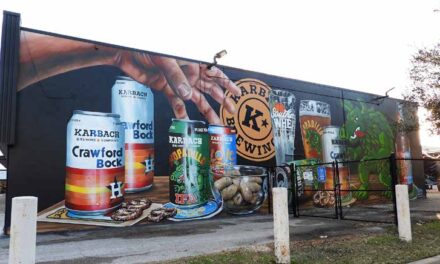 Karbach Brewing Mural