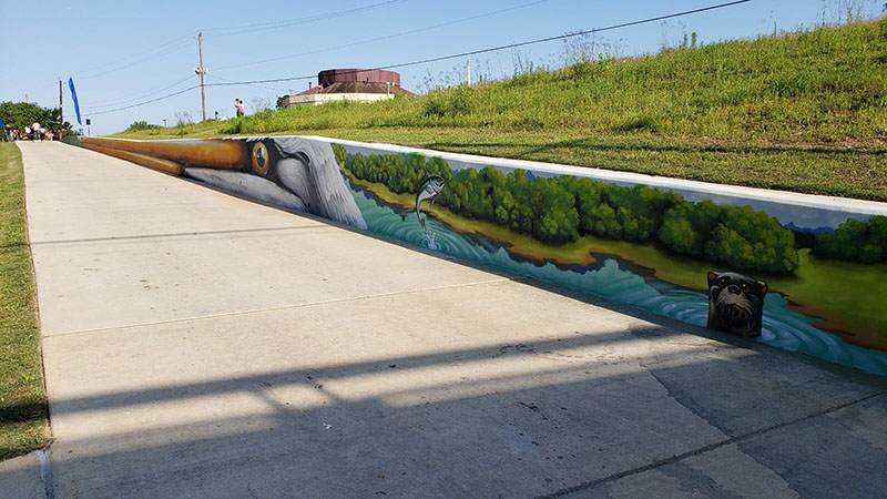 Sims Bayou Trail Mural