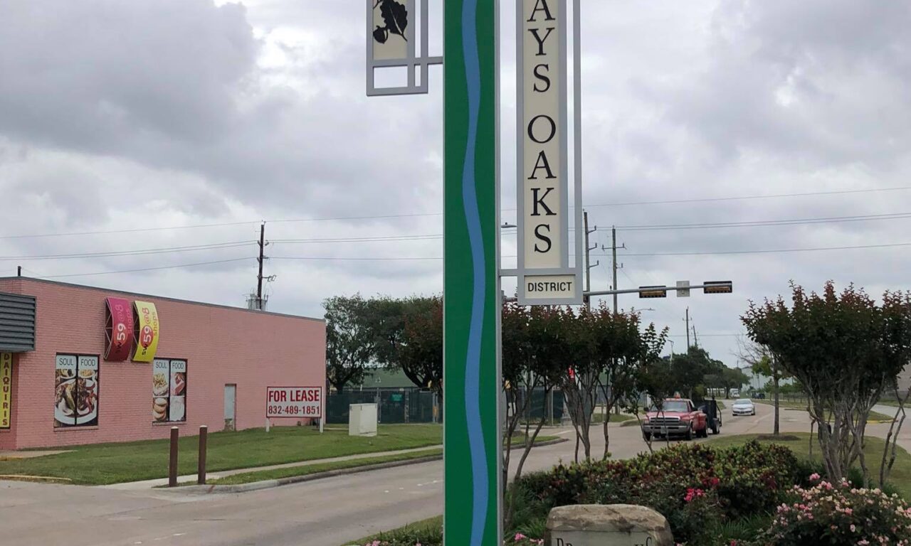 Brays Oaks: Vertical Identification Markers (Design)