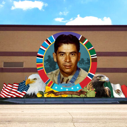 HEROES & ICONS MURALS: S/SGT MACARIO GARCIA