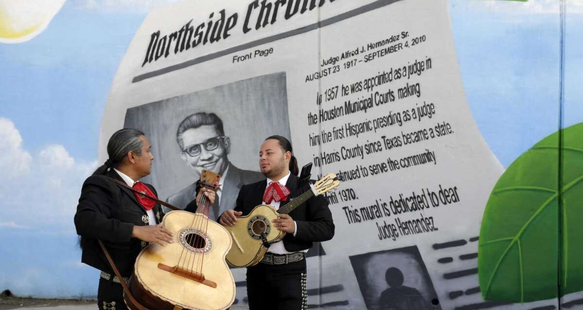 New mural about Houston civil rights leader brings life to an old tunnel