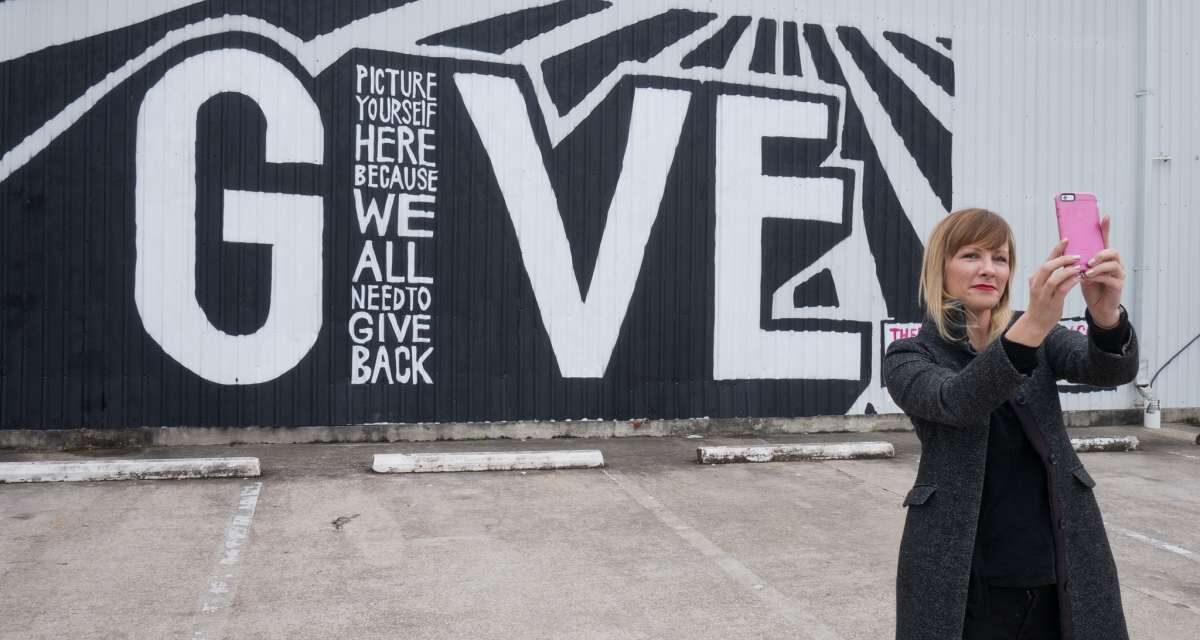 What gives? Maybe you, if mural achieves goal