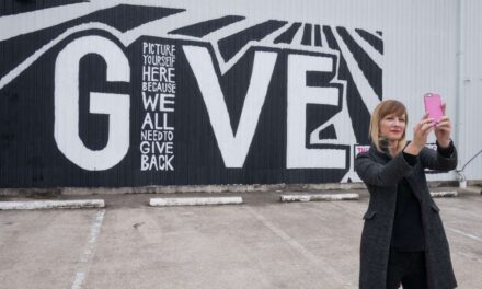 What gives? Maybe you, if mural achieves goal