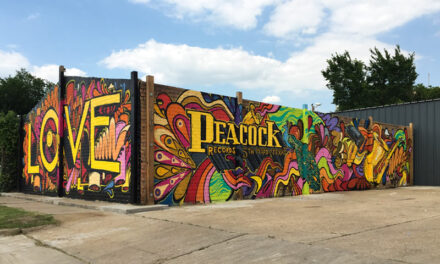 A Painted Tribute to Peacock Records, Offsite but On-Ward