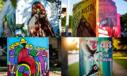 Mini Murals’ Aim To Make Austin Intersections A Little More Colorful