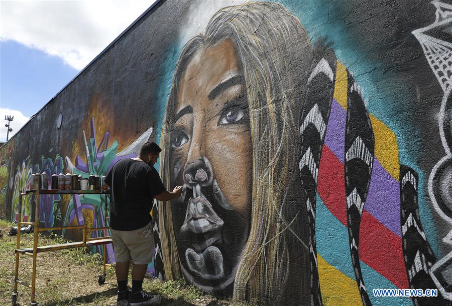 Houston street art festival held in 4th largest city of United States