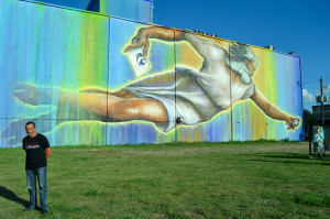 Houston’s biggest mural promotes contemporary urban art