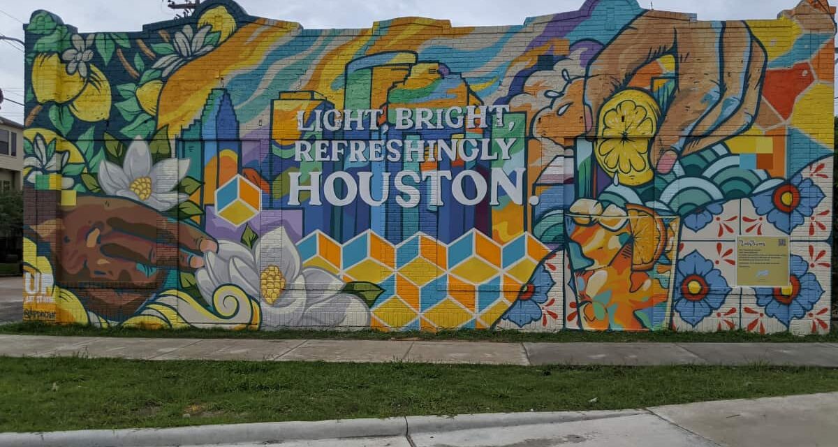 Light, Bright, Refreshingly Houston Mural