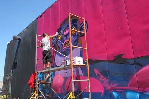 Meeting of Styles Fights for Art Against Ugly Inner City Walls