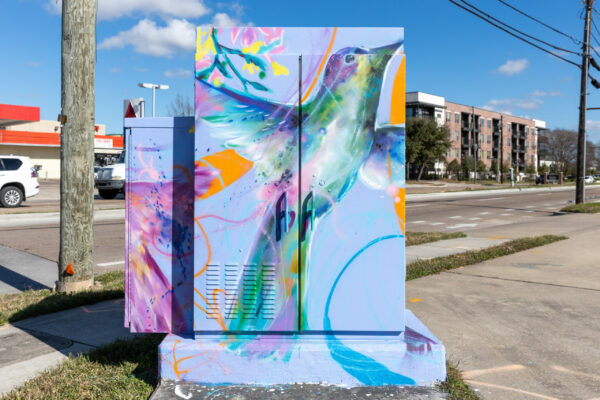 Have you seen the new mini murals in Houston? They have an important phone number on them