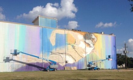Party at the Biggest Mural in Houston