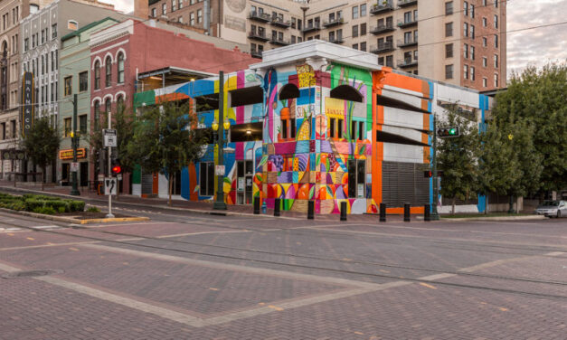 Plot a multi-hued course through H-Town with Houston Mural Map