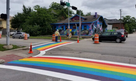 Pride Houston creates Texas’ first rainbow crosswalk for LGBTQ community