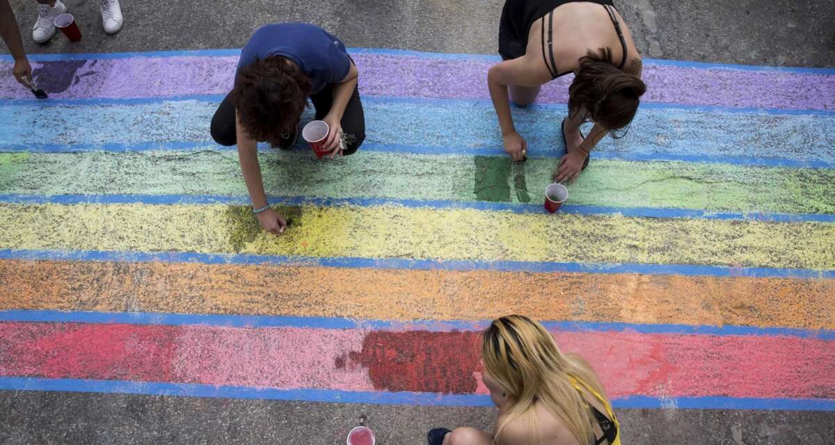 Pride crosswalk faces opposition