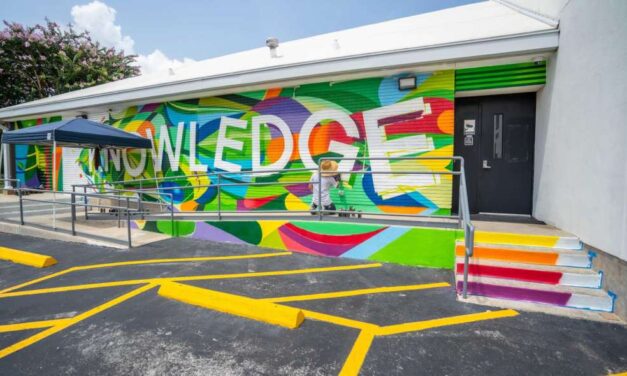 Aldine Branch Library debuts city’s first public augmented reality mural