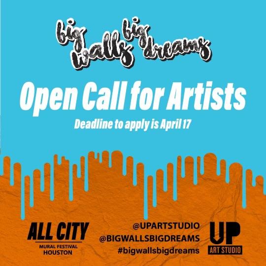 Open Call for Big Walls Big Dreams Houston Mural Festival – Artists Apply Now!