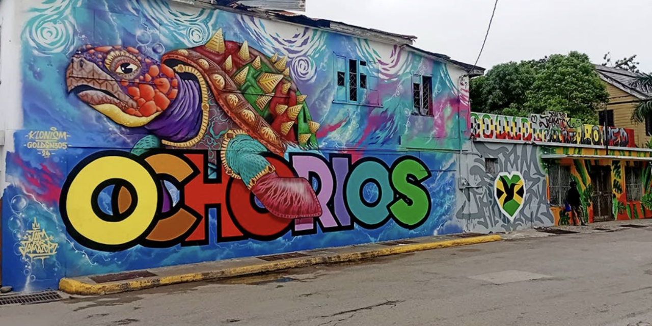 Foreign‑based street artists brighten Ocho Rios