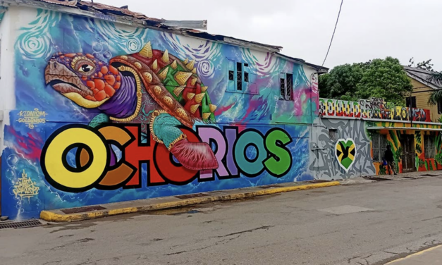 Foreign‑based street artists brighten Ocho Rios