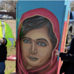 Malala Yousafzai mural restored after vandalism, draws praise from Nobel laureate’s father