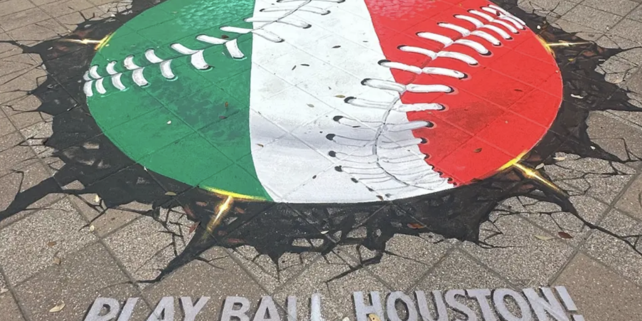Immigrant artist transforms Houston streets for World Baseball Classic