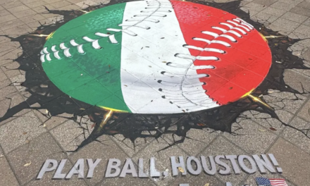 Immigrant artist transforms Houston streets for World Baseball Classic